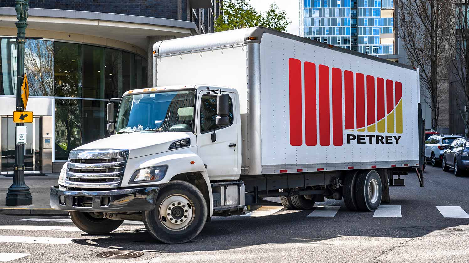 W.L. Petrey delivery truck